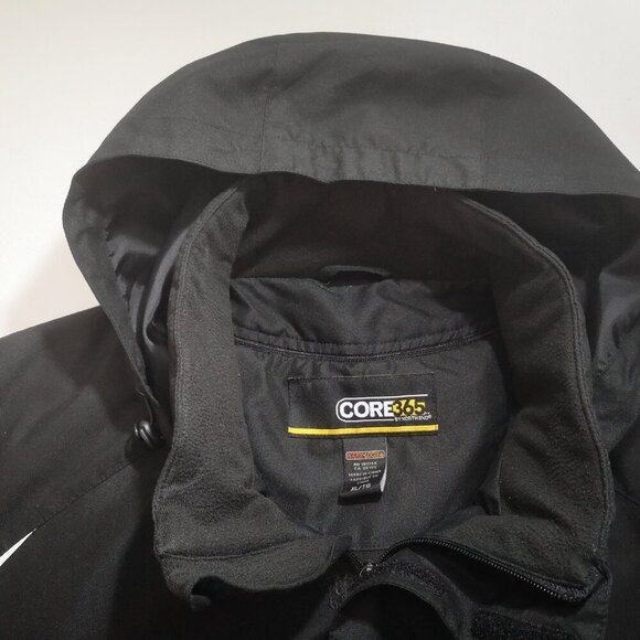Core 365 by North End Warm Logik Men's Size XL Black Packable Hood Jacket - Picture 5 of 15